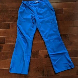 Healing hands purple label blue scrub pants
